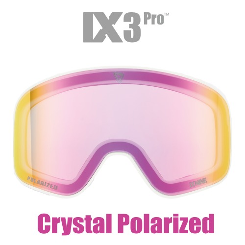 Lens IX3PRO White Crystal Polarized Pink / 화이트프레임 크리스탈 핑크 폴라라이즈드 렌즈